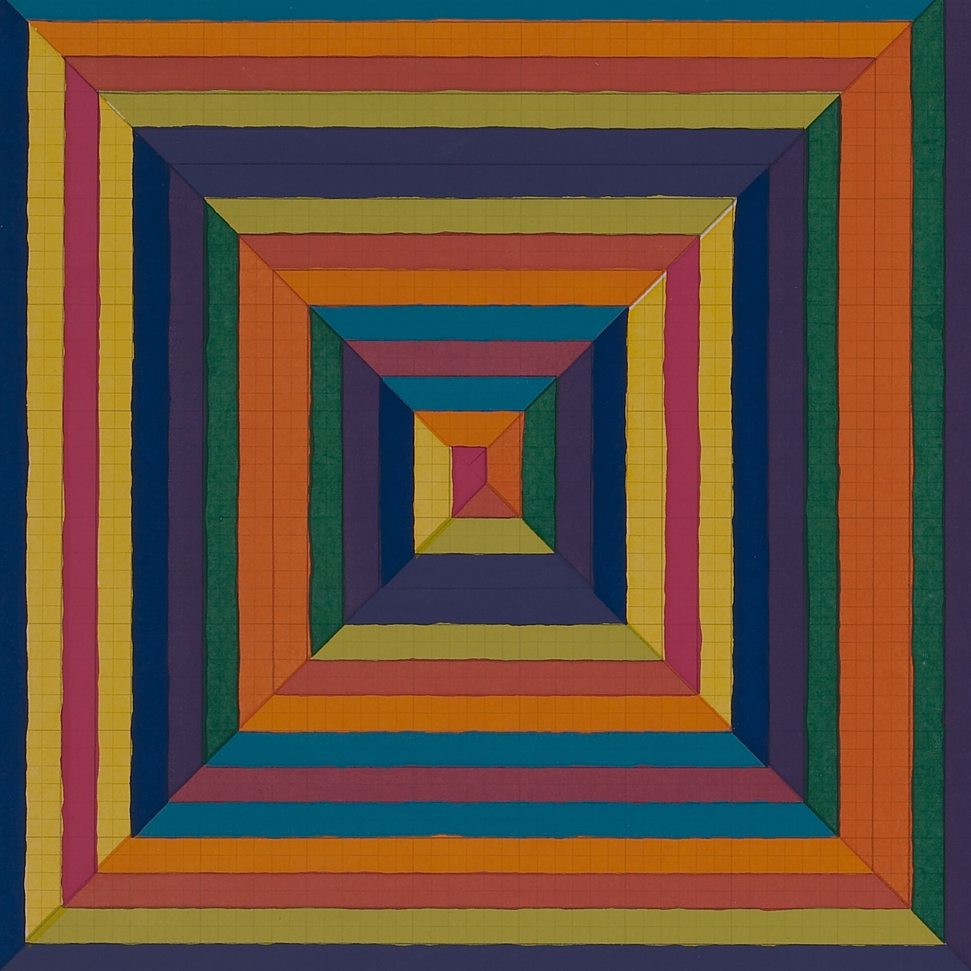 534: FRANK STELLA, Effingham (from the Eccentric Polygons series 
