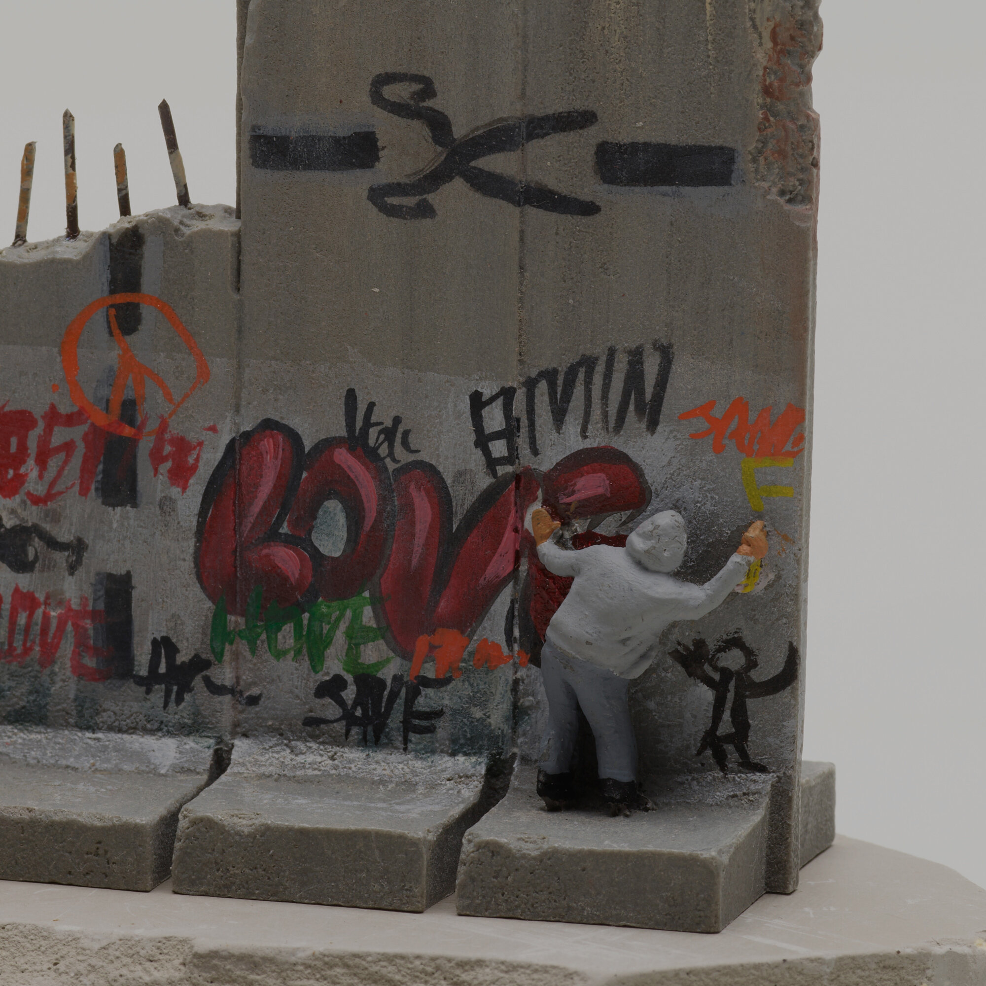 Mediterranean Sea View: Banksy artwork about European migrant