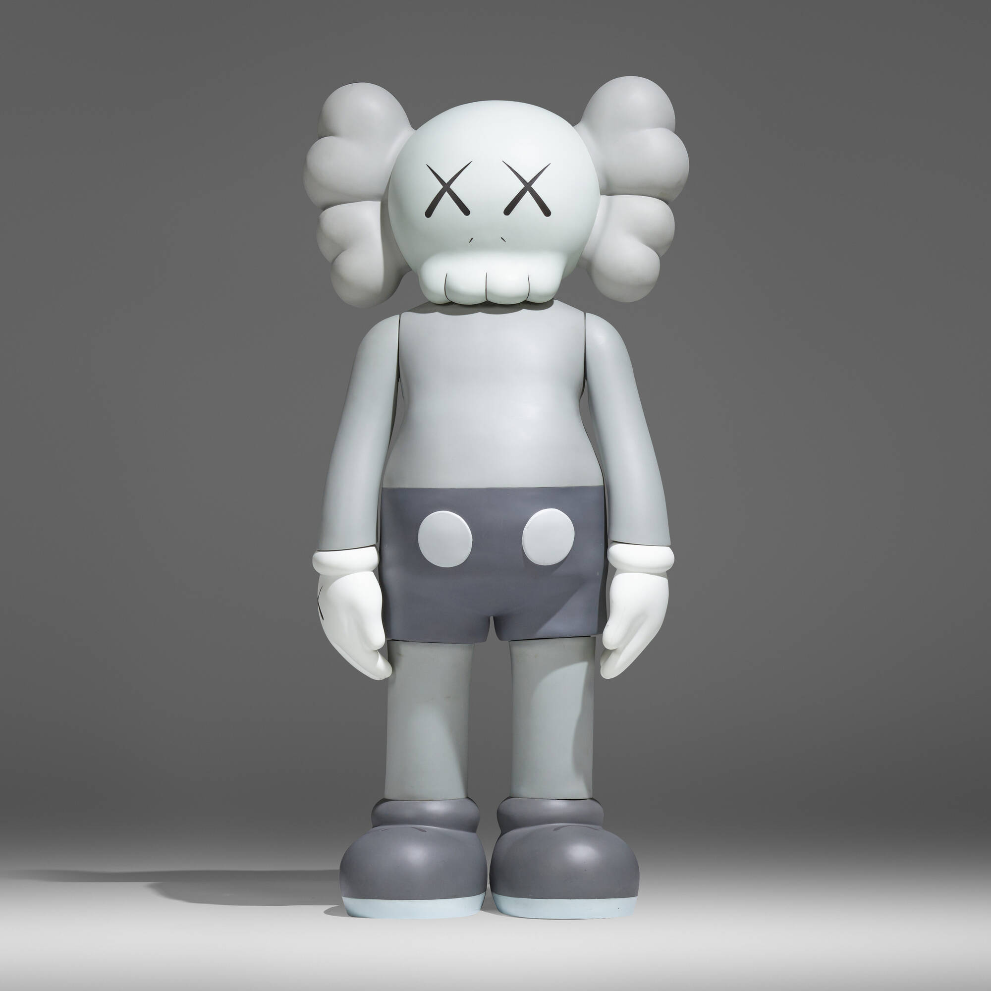 104: KAWS (BRIAN DONNELLY), Four Foot Companion (Grey) < Curated 