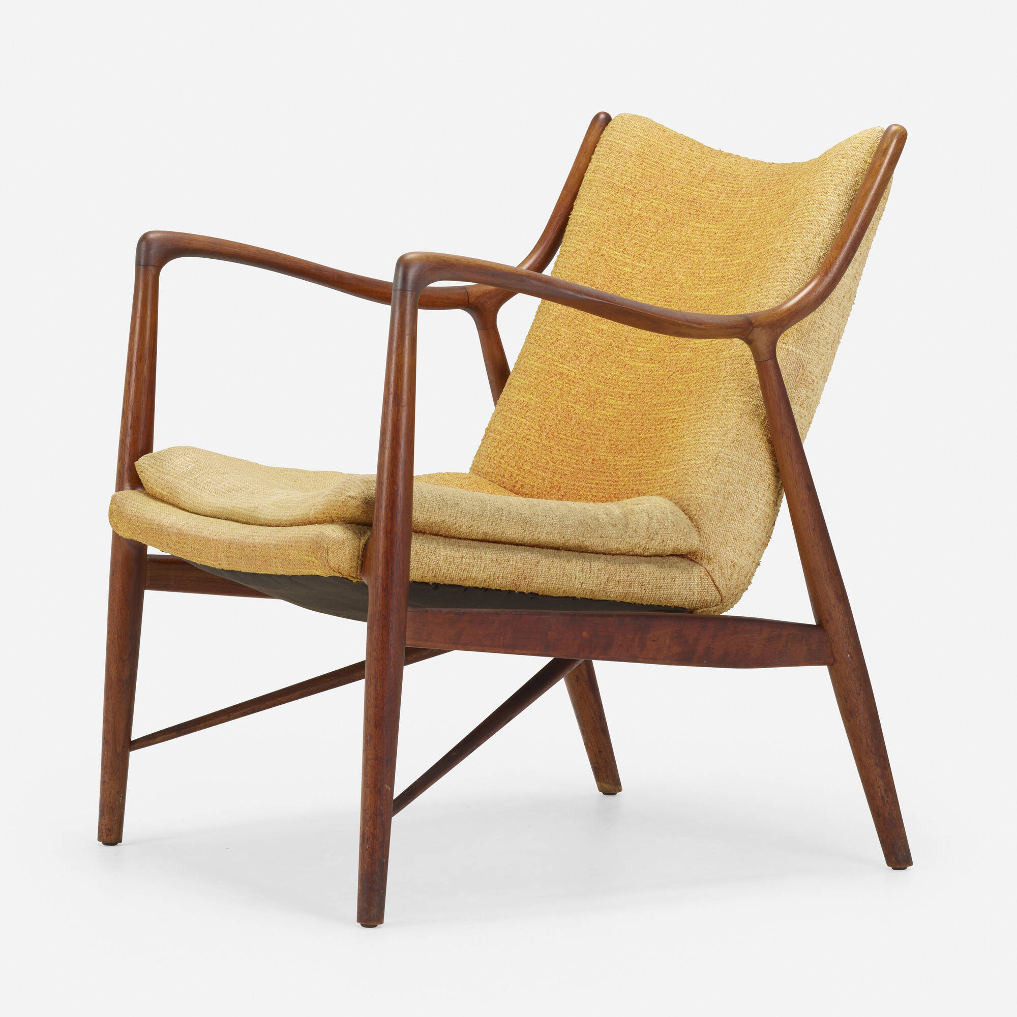 104: FINN JUHL, Lounge chair, model NV-45 < Living Contemporary, 6 