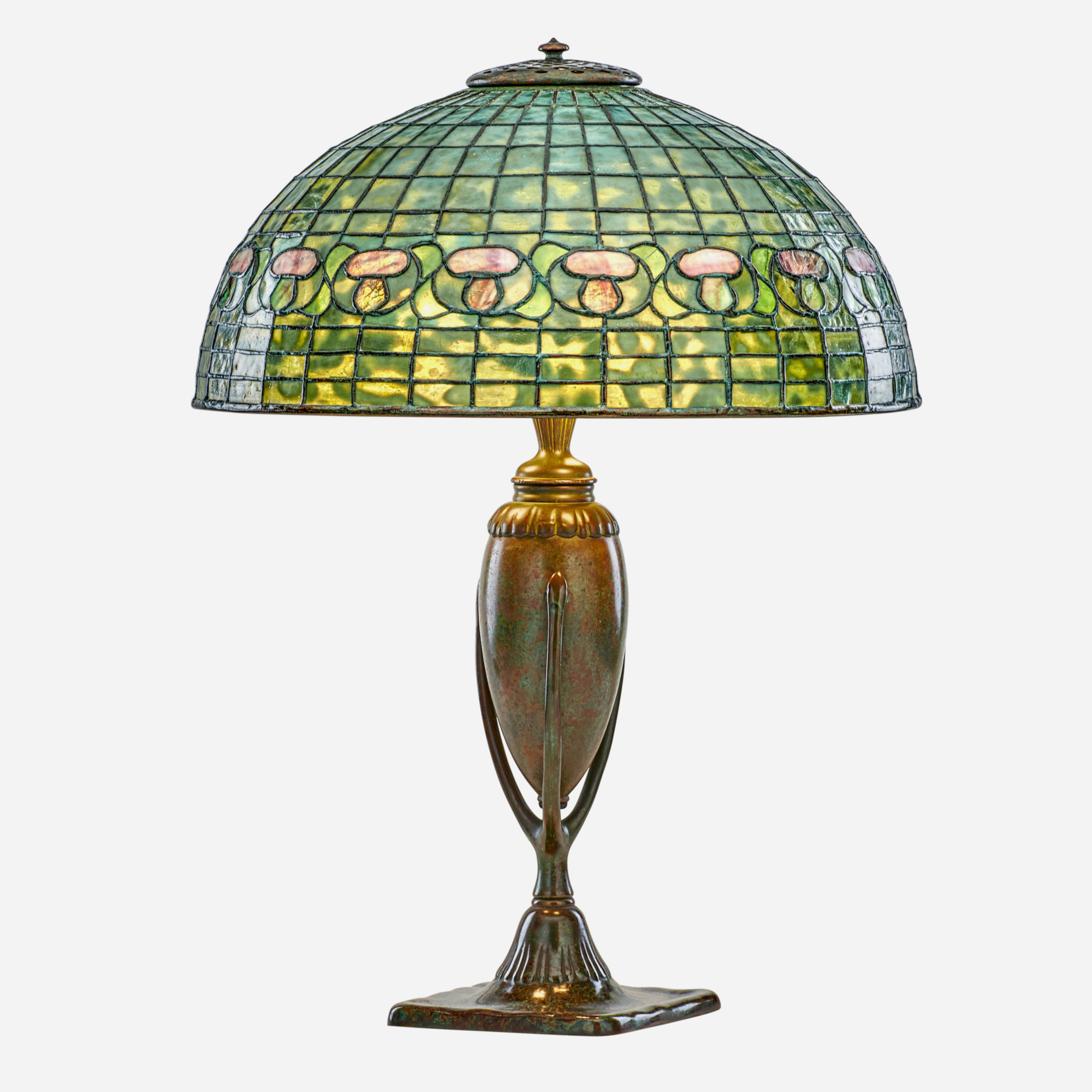 Sold at Auction: Louis Comfort Tiffany, DRAWING FOR A GLASS LAMP SHADE BY  LOUIS C TIFFANY