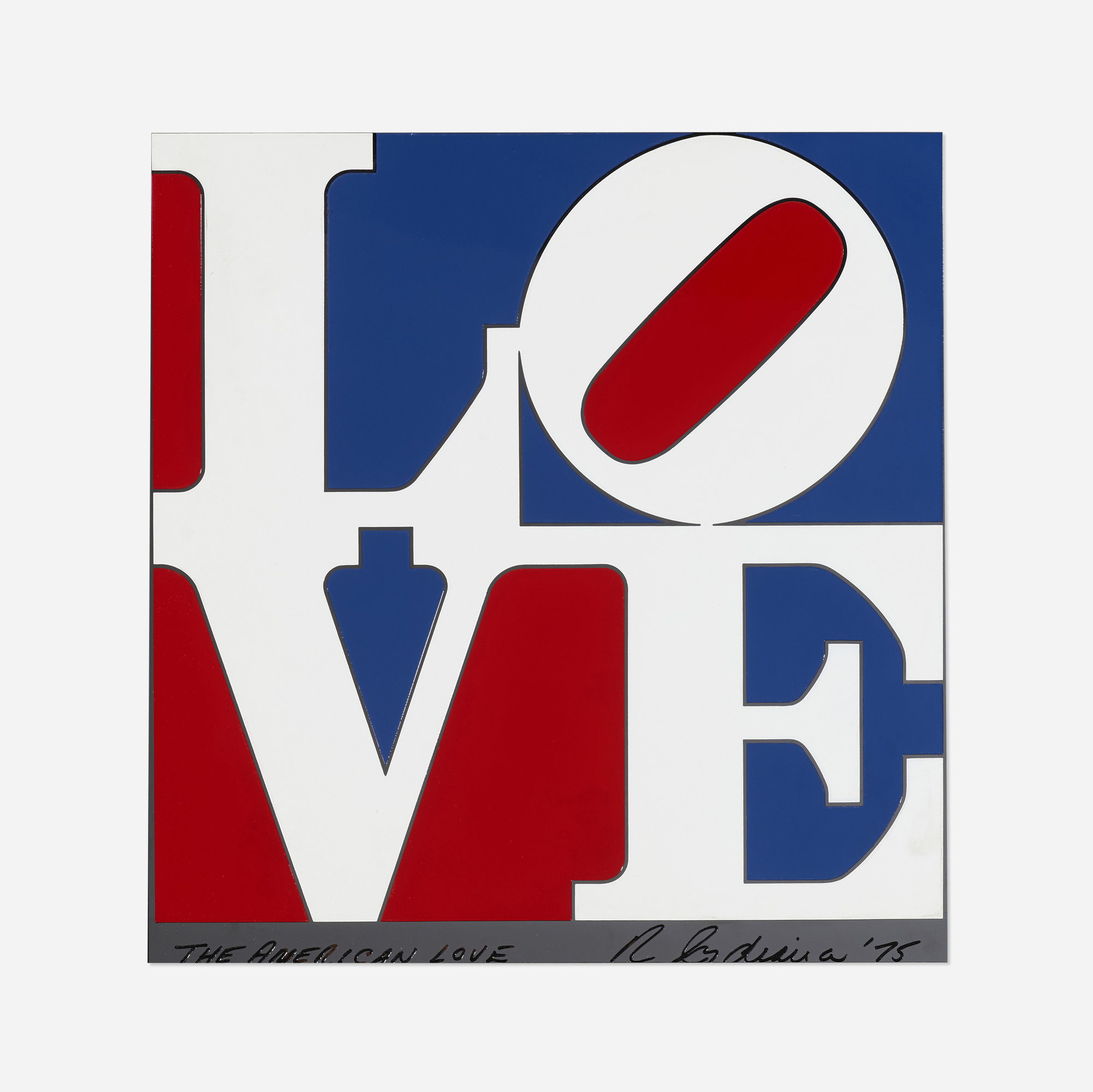 Robert Indiana, Philadelphia Love (ca. 1996)