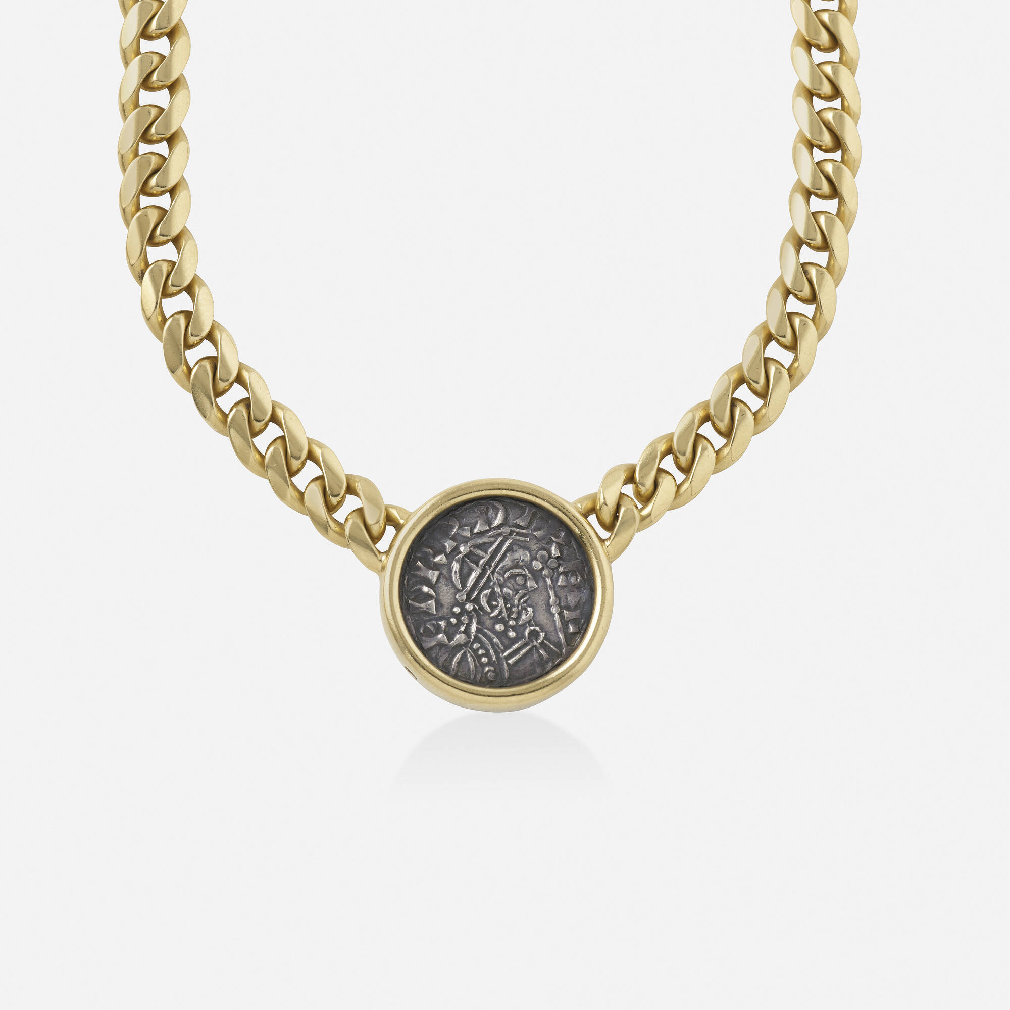 201: BULGARI, Gold 'Monete' coin necklace < Spring Jewels, 5 May 2022 <  Auctions | Rago Auctions