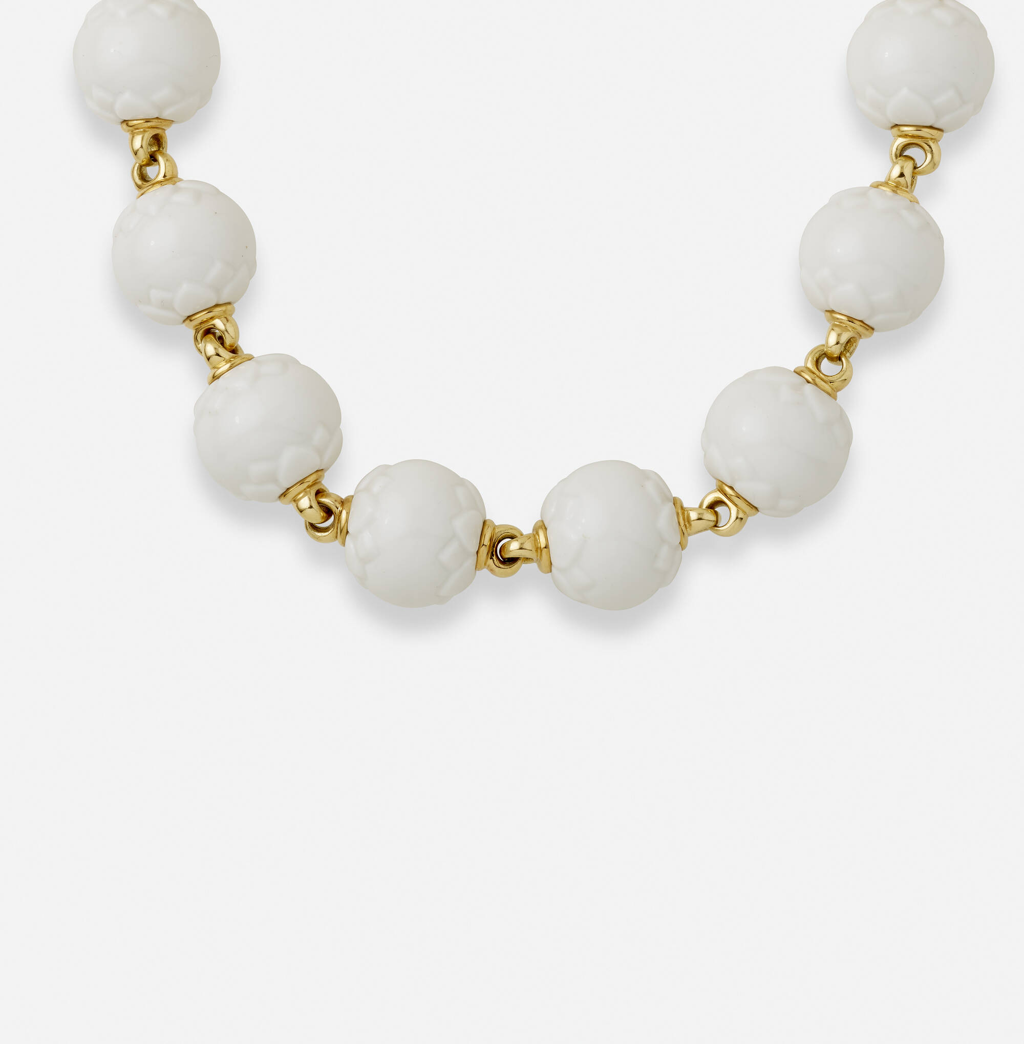 216: BULGARI, 'Chandra' porcelain and gold necklace < Summer Jewels, 29  June 2022 < Auctions | Rago Auctions