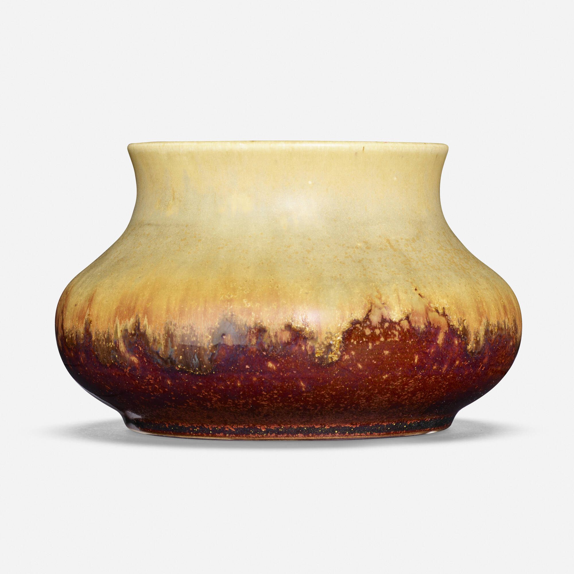 Early 20th Century Design   217 1 Early 20th Century Design January 2024 Grand Feu Art Pottery Vase  Rago Auction 