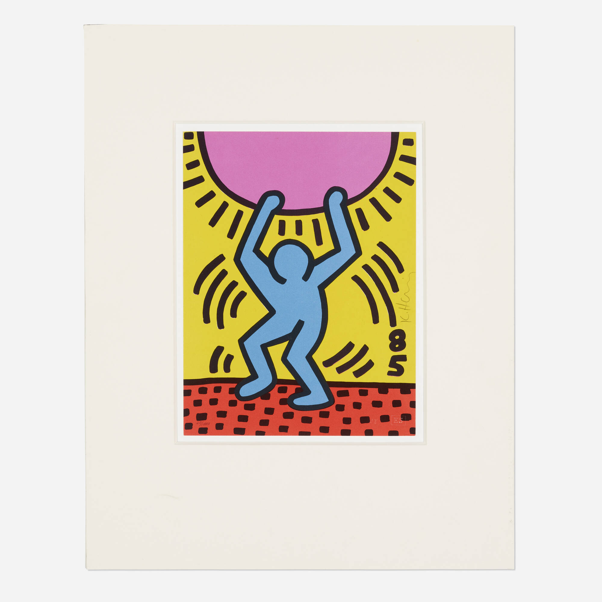 285: KEITH HARING, International Youth Year < Prints + Multiples 