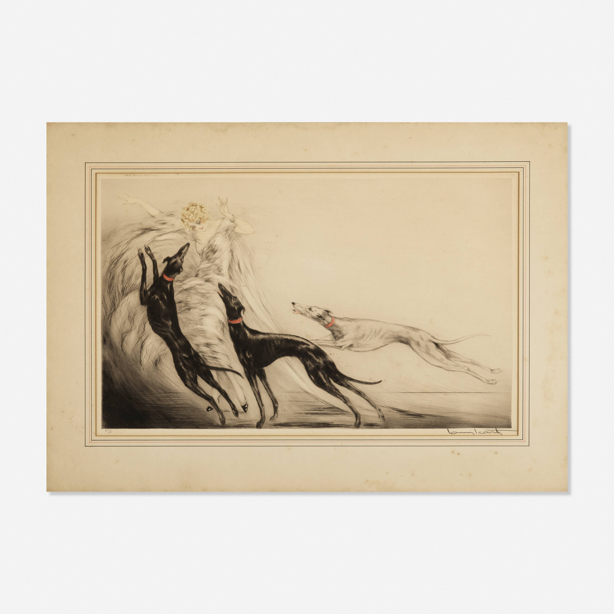 380: LOUIS ICART, Coursing II < Living Contemporary, 29 July 2020