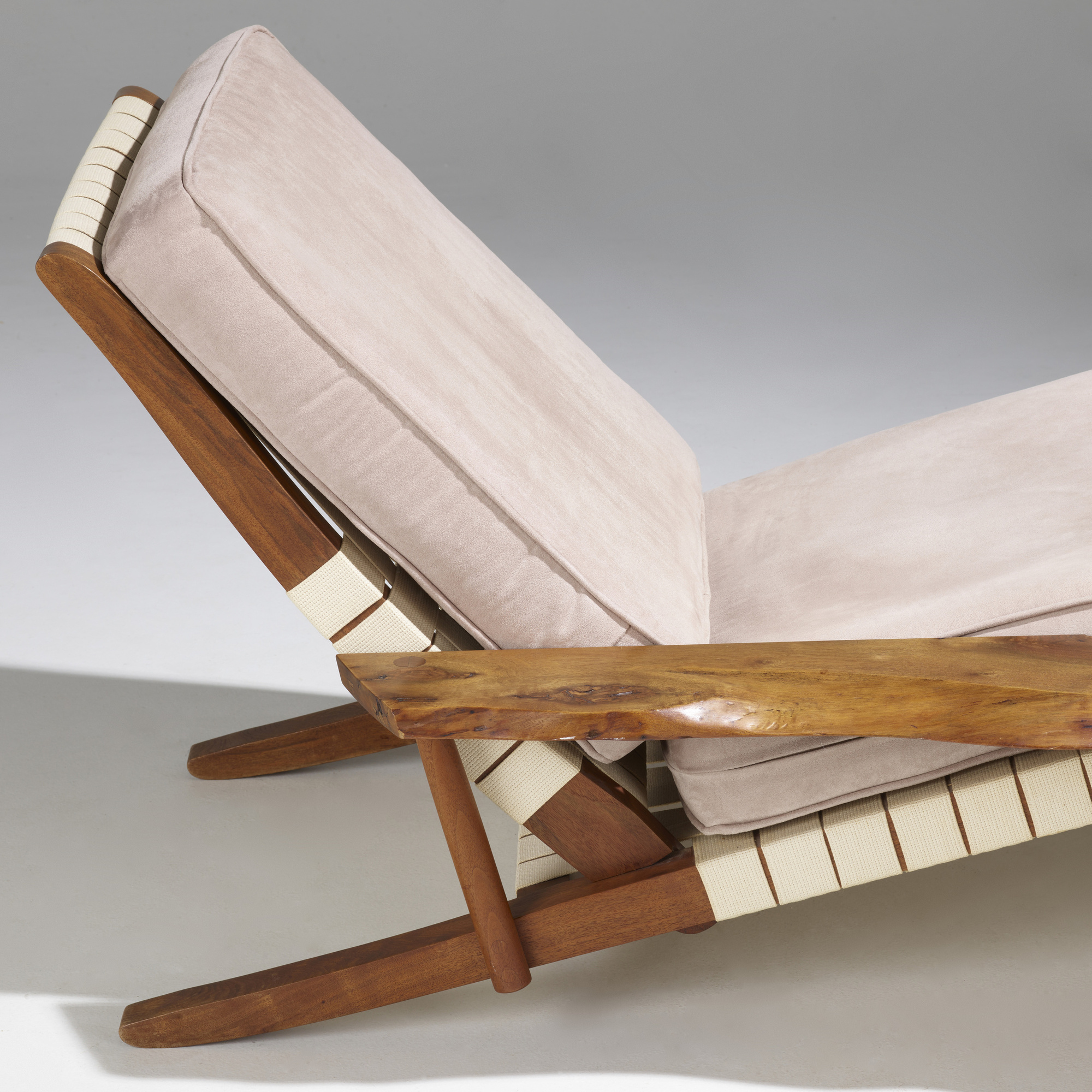 503: NAKASHIMA, Long Chair Right Arm < Modern Design, 12 May 2023 < Auctions | Auctions